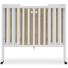 Load image into Gallery viewer, Delta Children Lee Portable Folding Mini Crib with 1.5 - Inch Mattress - Greenguard Gold Certified, Bianca White