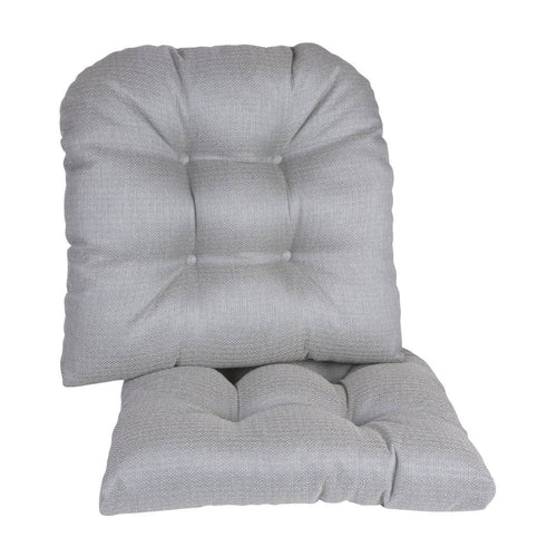 Indoor Dining Chair Cushion Andover Mills Fabric: Gray