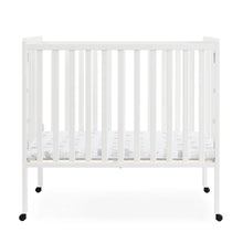 Load image into Gallery viewer, Delta Children Lee Portable Folding Mini Crib with 1.5 - Inch Mattress - Greenguard Gold Certified, Bianca White