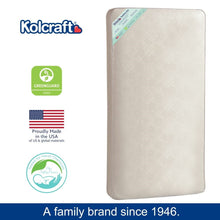 Load image into Gallery viewer, Pediatric 800 Extra Firm Ultra Deluxe. 80 Coil Crib and Toddler Mattress. White