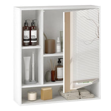 Load image into Gallery viewer, Tangkula Bathroom Cabinet with Mirror for Living Room