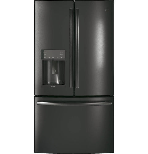 Appliances PFE28KBLTS 36 Inch French Door Refrigerator Black Stainless Steel