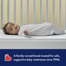 Load image into Gallery viewer, Pediatric 800 Extra Firm Ultra Deluxe. 80 Coil Crib and Toddler Mattress. White