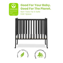 Load image into Gallery viewer, Delta Children Lee Portable Folding Mini Crib with 1.5 - Inch Mattress - Greenguard Gold Certified, Bianca White