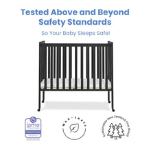 Load image into Gallery viewer, Delta Children Lee Portable Folding Mini Crib with 1.5 - Inch Mattress - Greenguard Gold Certified, Bianca White