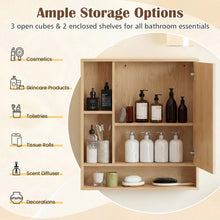 Load image into Gallery viewer, Tangkula Bathroom Cabinet with Mirror for Living Room