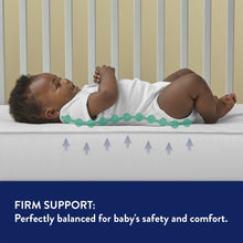 Load image into Gallery viewer, Pediatric 800 Extra Firm Ultra Deluxe. 80 Coil Crib and Toddler Mattress. White