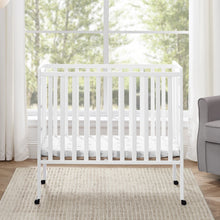Load image into Gallery viewer, Delta Children Lee Portable Folding Mini Crib with 1.5 - Inch Mattress - Greenguard Gold Certified, Bianca White