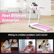 Load image into Gallery viewer, Clearance! Folding Treadmill 2.5HP Superfit Electric Treadmill with MP3 Speake LED Display Running Walking Jogging for Home Office