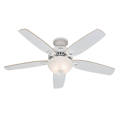 Hunter Builder Deluxe Ceiling Fan - White - 52 in 53089