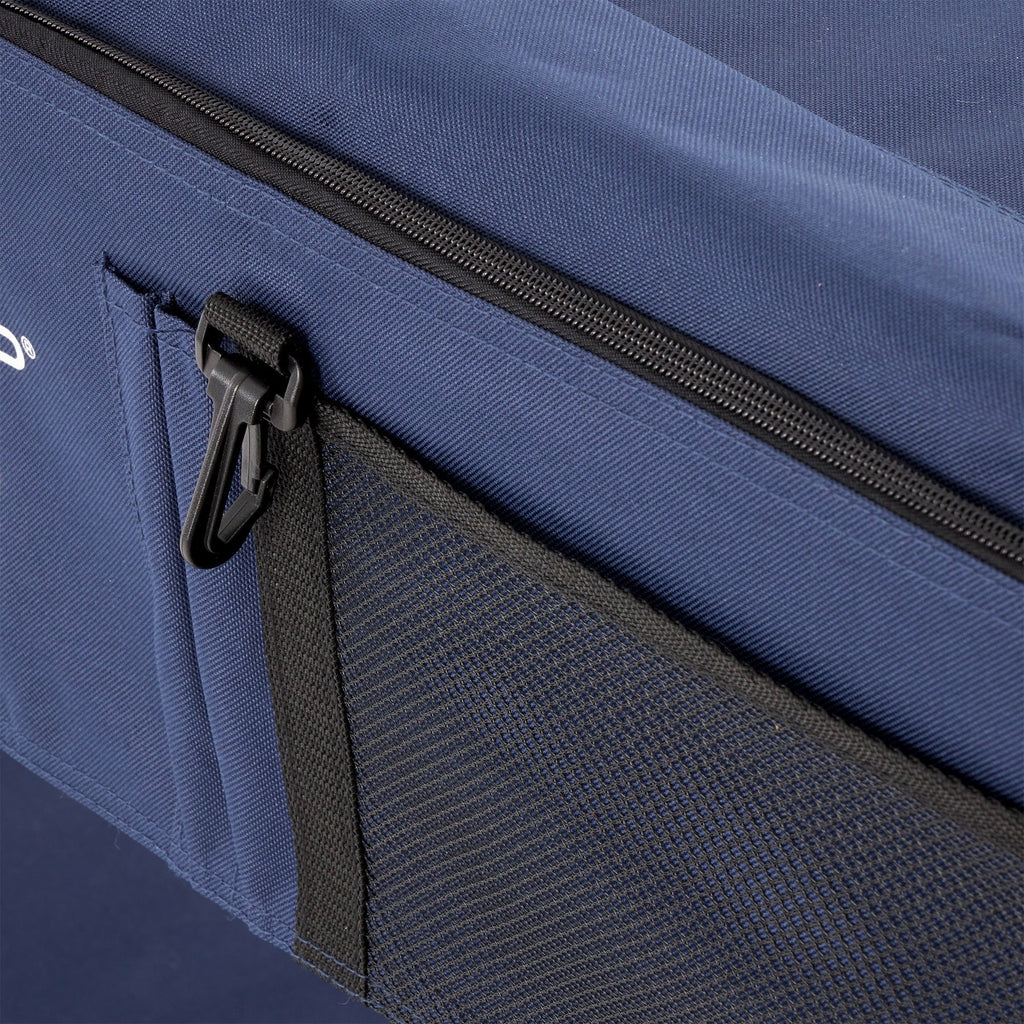 Disc - O - Bed XL Cam - O - Bunk Benchable Double Cot with Storage Organizers, Navy